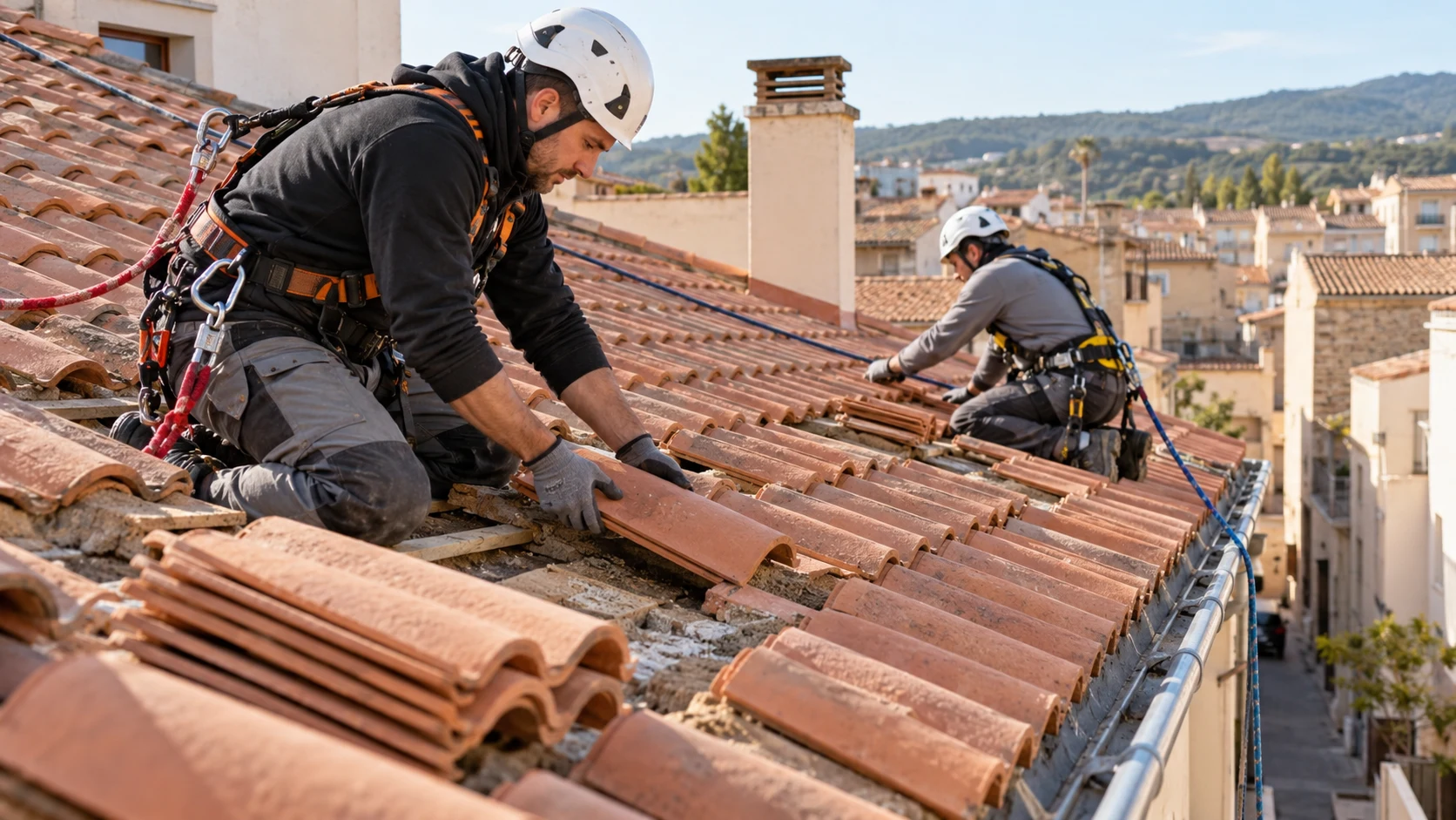Trabajos verticales en Cabanes